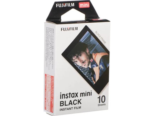 [90079007 521302] Fujifilm Sofortbildfilm Instax Mini 10 Blatt Schwarz
