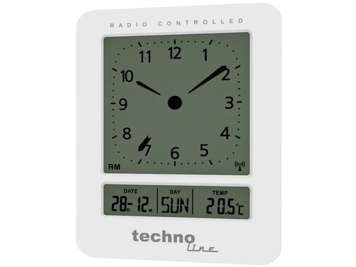 [90079058 1097236] Technoline Funkwecker WT 745 Weiss