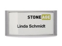 DURABLE Namensschild mit Clip Classic 65 x 30 mm, 10 Stück