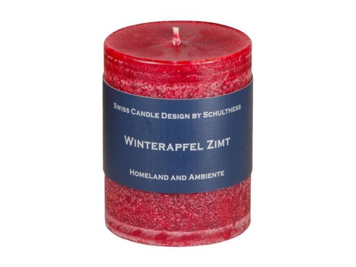 [90079092 946384] Schulthess Kerzen Duftkerze Winterapfel Zimt 8 cm