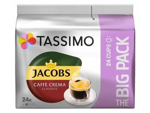 [90079257 674995] TASSIMO Kaffeekapseln T DISC Jacobs Caffé Crema 24 Portionen