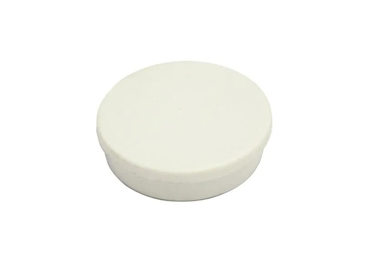 [90079289 267000] Bi-Office Haftmagnet Super Strong 20 mm Weiss, 10 Stück