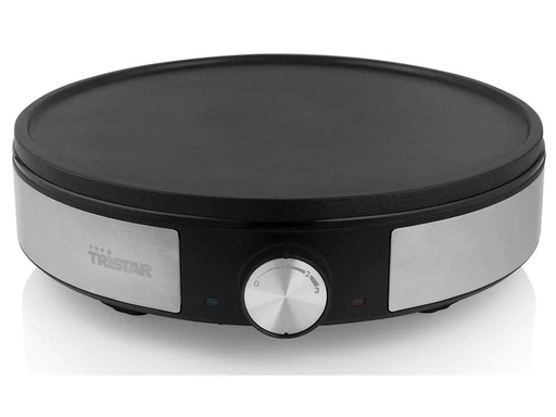 [90079323 1143814] Tristar Crêpe Maker BP-2638 1200 W, Schwarz/Silber