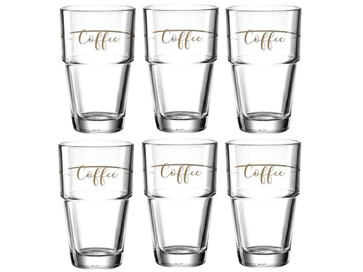 [90079544 1187749] Leonardo Latte Macchiato Becher Solo Coffee 410 ml
