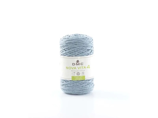 [90079928 1192051] DMC Wolle Nova Vita Makramee Cord 2 mm 250 g Hellgrau