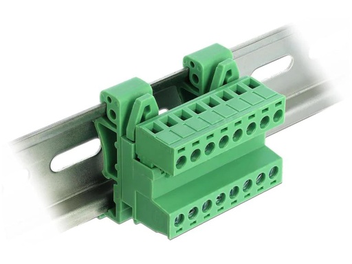 [90079938 914446] Delock Terminalblock 8 Pin, 5,08mm Rastermass gewinkelt