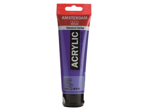 [90080072 995916] Amsterdam Acrylfarbe Standard 504 Ultramarin transparent, 120 ml