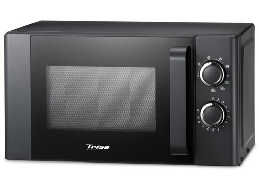 [90080240 872832] Trisa Mikrowelle mit Grill Micro Grill Schwarz