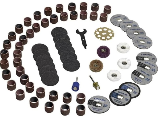 [90080259 347797] Dremel Zubehörset 725 EZ SpeedClic 70 Teile