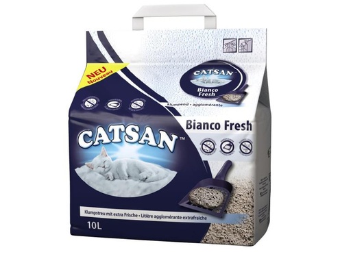 [90080278 562245] Catsan Katzenstreu Bianco Fresh 10 l