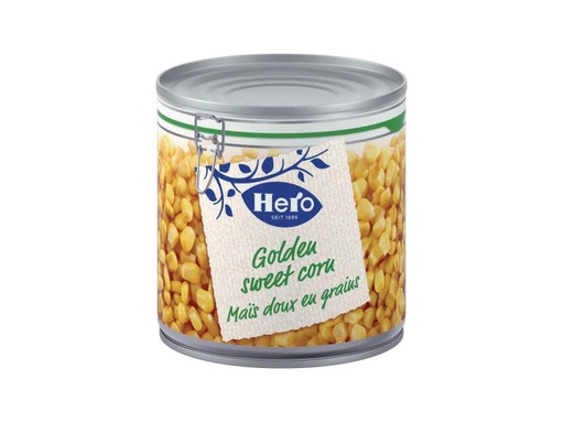 [90080299 769963] Hero Dose Golden Sweet Corn 340 g