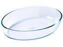 Pyrex Auflaufform 39 x 27 cm Oval, Transparent