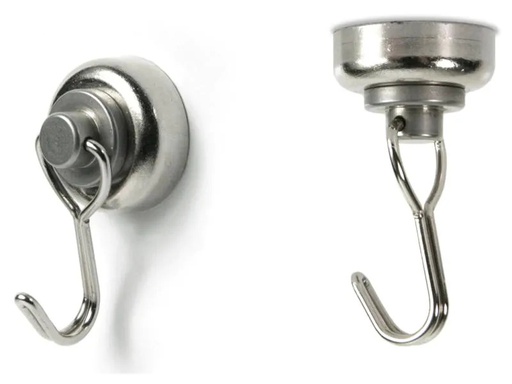 [90080343 894688] Trendform Haftmagnet TWISTER  Silber, 2 Stück