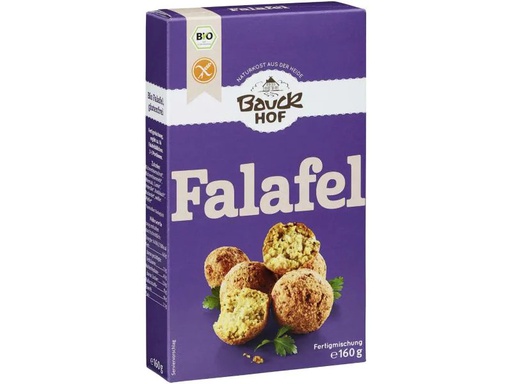 [90080345 1027370] Bauck Mühle Fertiggericht Bio Falafel 160 g
