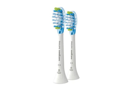[90080433 635485] Philips Zahnbürstenkopf C3 Prem. Plaque Defence HX9042/17 2 Stück