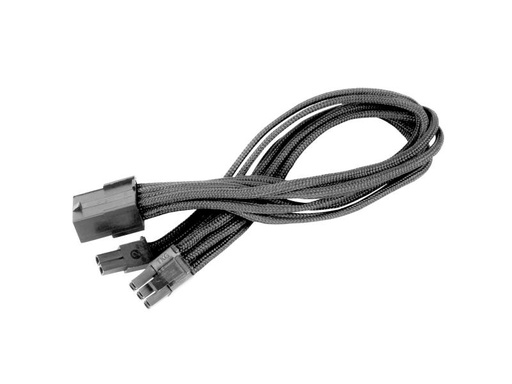 [90008022 552500] SilverStone Stromverlängerungskabel 8Pin - 6+2Pin PCIe Schwarz
