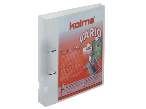 [90080494 830512] Kolma Ringbuch Vario A4 KolmaFlex 4 cm, Transparent
