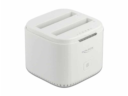 [90080557 1101560] Delock Docking- und Klonstation 63084 2x 2.5 SATA SDD/HDD