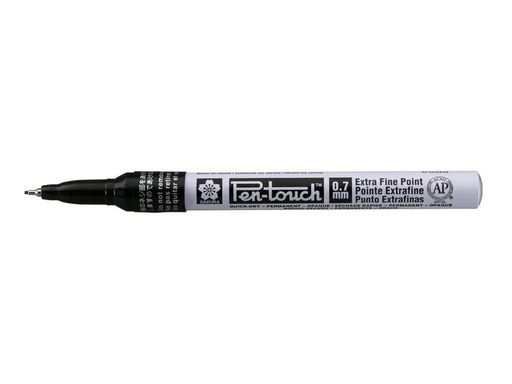 [90080621 1159920] Sakura Lackmarker Pen-Touch 0.7 mm, extrafein, Schwarz