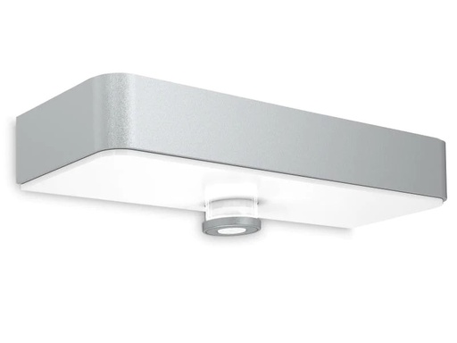 [90008053 913225] Steinel Wandleuchte Xsolar SOL-O mit Sensor Silber