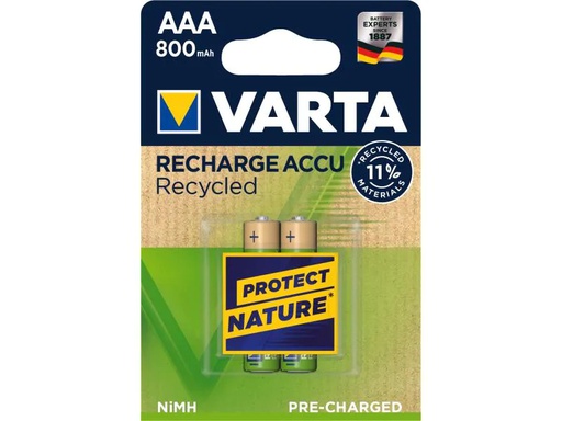 [90080792 769693] Varta Akku Recharge Accu Recycled AAA 800mAh  800 mAh