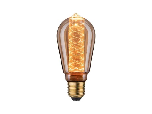[90080797 968022] Paulmann Lampe Vintage Kolben 4 W (21 W) E27 Spiralmuster