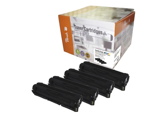 [90080847 348672] Peach Tonerset Samsung CLT-506L BK, C, M, Y