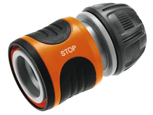[90081005 681272] Gardena Schlauchkupplung 13mm (1/2) - 15mm (5/8) Wasserstop