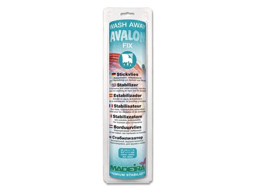 [90081065 629534] Madeira Stickvlies Wash Aways Avalon FIX 1 Stück