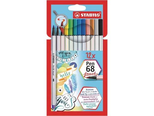 [90081168 991019] STABILO Pen 68 12 Stück