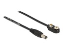 Delock Anschlusskabel 9V Batterieclip DC 5.5 x 2.1 mm 1 Stück