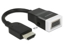 Delock Adapterkabel HDMI - VGA Schwarz