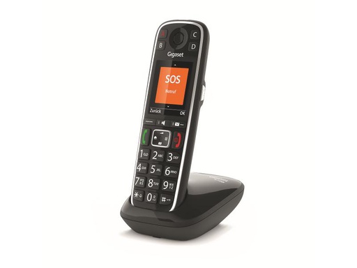 [90081321 1077371] Gigaset Schnurlostelefon E720  Schwarz