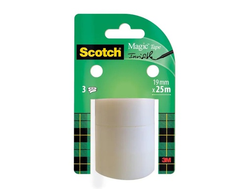 [90081349 1059648] Scotch Klebeband Scotch Magic 19 mm x 25 m, 3 Rollen