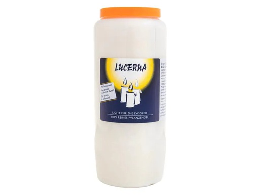 [90081374 1074299] Herzog Kerzen AG Grabkerze Lucerna Weiss