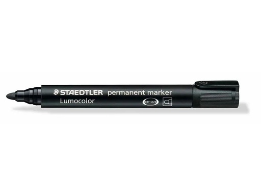 [90008117 914651] Staedtler Permanent-Marker Lumocolor 352 Schwarz, permanent