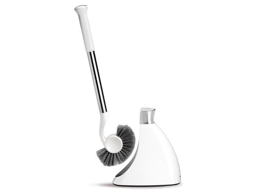 [90081478 882960] Simplehuman Toilettenbürste mit Stahlborsten Weiss