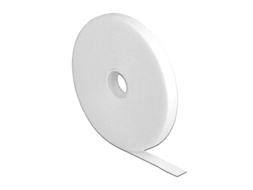 [90081682 1151707] Delock Klettband 10 m x 13 mm Weiss