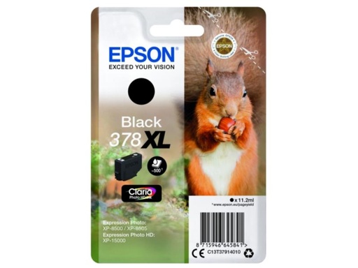 [90081755 757978] Epson Tinte 378 XL / C13T37914010 Black
