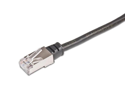[90081760 306211] Wirewin Patchkabel RJ-45 - RJ-45, Cat 5e, F/UTP, 15 m, Schwarz