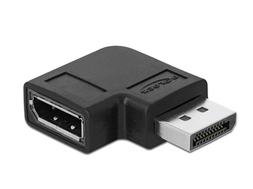 [90081835 970423] Delock Adapter DisplayPort - DisplayPort, 8K/60Hz rechts gewinkelt