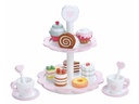 Spielba Holzspielwaren Spiel-Lebensmittel Etagere mit Patisserie