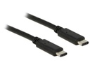 Delock USB 2.0-Kabel  USB C - USB C 0.5 m