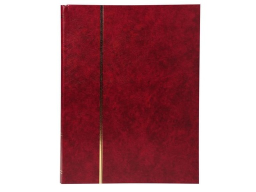 [90081988 914546] Exacompta Sammelalbum Briefmarken, 22.5 x 30.5 cm, 32 Seiten, Rot