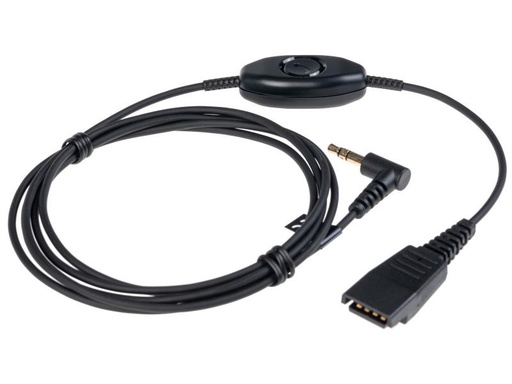 [90082031 1054207] Jabra Anschlusskabel  für Alcatel 3.5 mm Klinke - QD 1.5 m