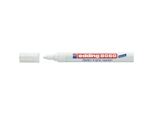 [90082080 654529] edding Reifenmarker 8050 Weiss