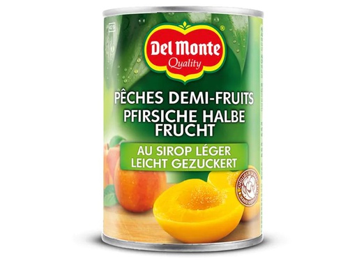 [90082199 725576] Del Monte Dose Halbe Pfirsiche leicht gezuckert 235 g