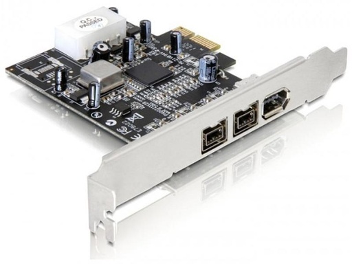 [90082324 110861] Delock PCI-Express-Karte FireWire- 2x FW B + 1x FW A