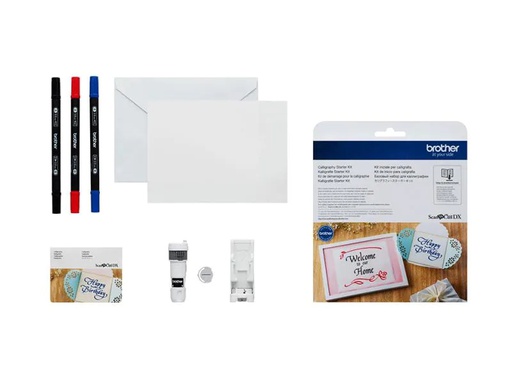 [90082417 1049292] Brother Stifteset Kalligrafie Starter Kit