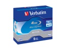 Verbatim BD-R 50 GB, Jewelcase (5 Stück)